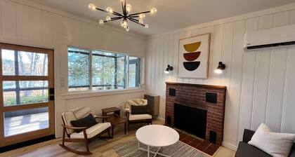 Waterfront mid-century modern