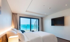 Ocean View Twin Room | Individually decorated, individually furnished, desk, free WiFi - HOTEL GITE (Siheung)