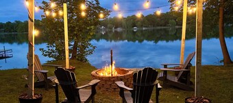 Up North Lakehouse with Beach+Xbox+Fun