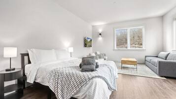 1 chambre, fer et planche à repasser, Wi-Fi, draps fournis