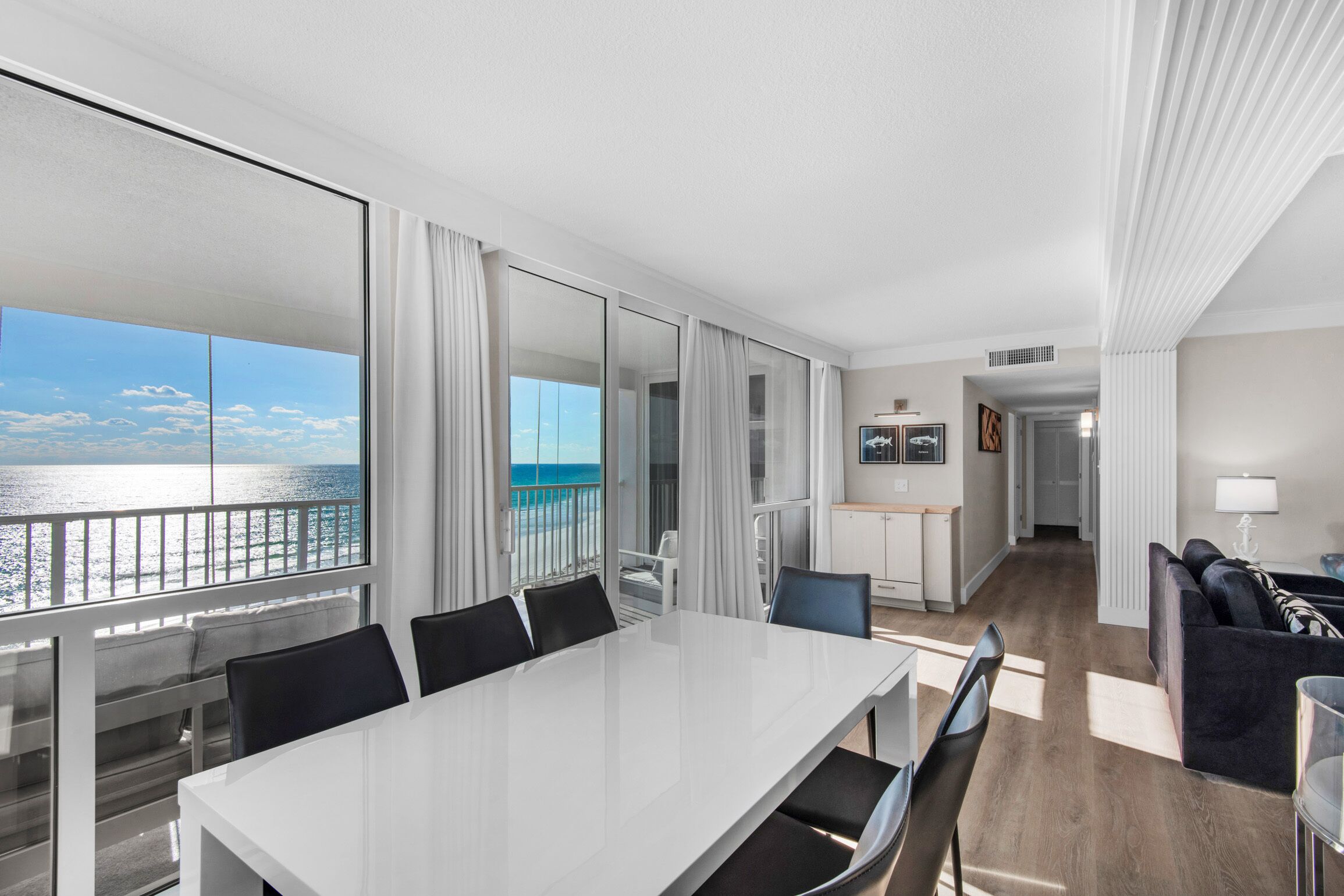 We❤️Snowbirds-Beach Front with 180 Degree Views-3BR Shoreline Towers 2086