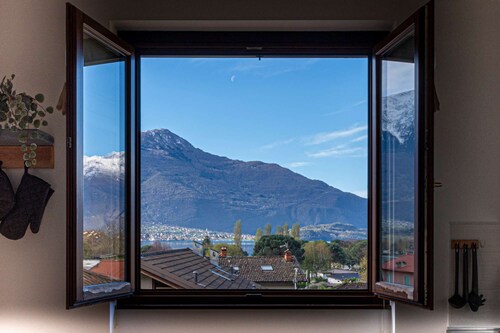 Casa Vista Lago Como for 6 persons with kitchen