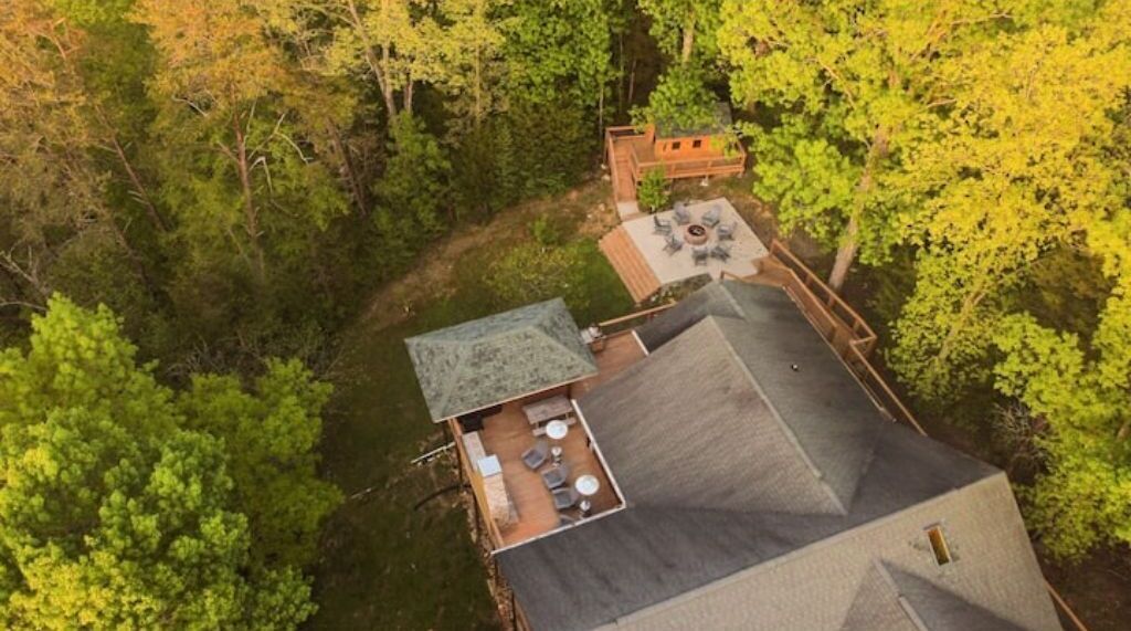 Ariel view to show seclusion
