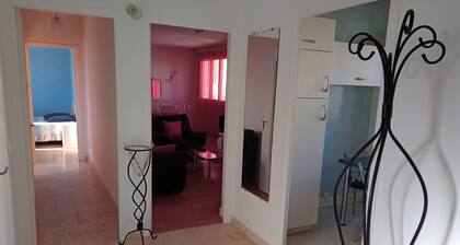 Centre ville et calme. Petite copropriété de 5 logements. A 12 Km de St-Etienne.