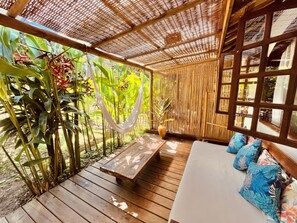Traditionelt værelse til 4 personer | Hawaiiansk terrasse