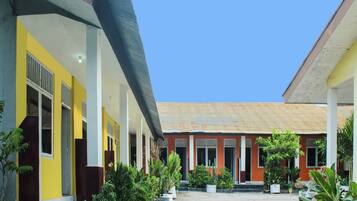 Fassade der Unterkunft