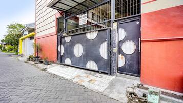 Fassade der Unterkunft