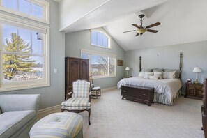 6 dormitorios, tabla de planchar con plancha, Internet y ropa de cama