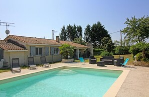 Piscine chauffée
