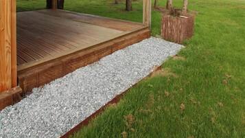 Overnatningsstedets område