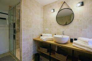 Dusche, Handtücher