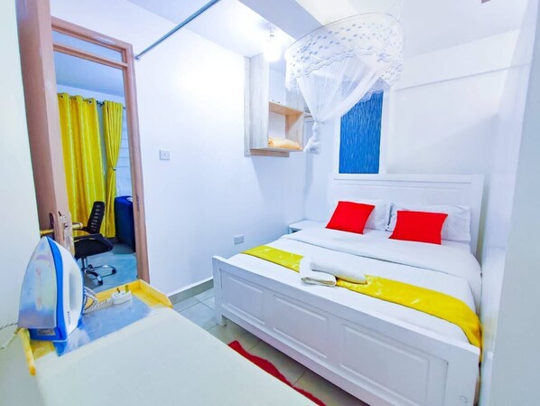 1 chambre, Wi-Fi, draps fournis