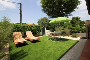 Terrace/patio - Gîte Le Jolibois - ST Aubin DE Medoc (ST AUBIN DE MEDOC)
