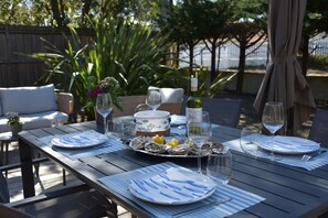 Opções para refeição ao ar livre