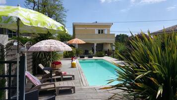 Una piscina riscaldata