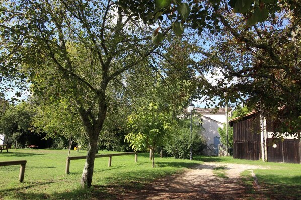 Overnattingsstedets uteområder