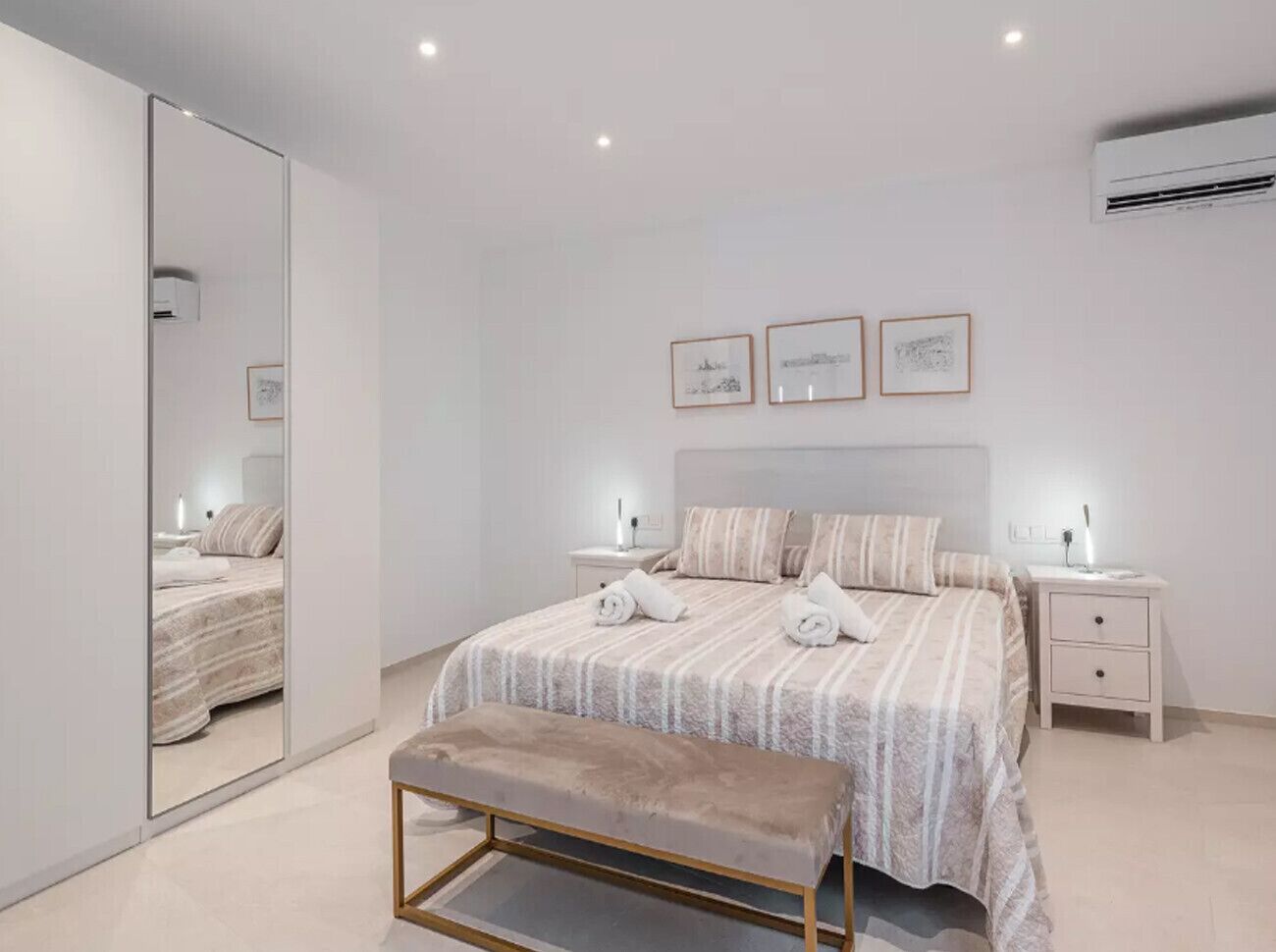 3 dormitorios, wifi gratis, ropa de cama