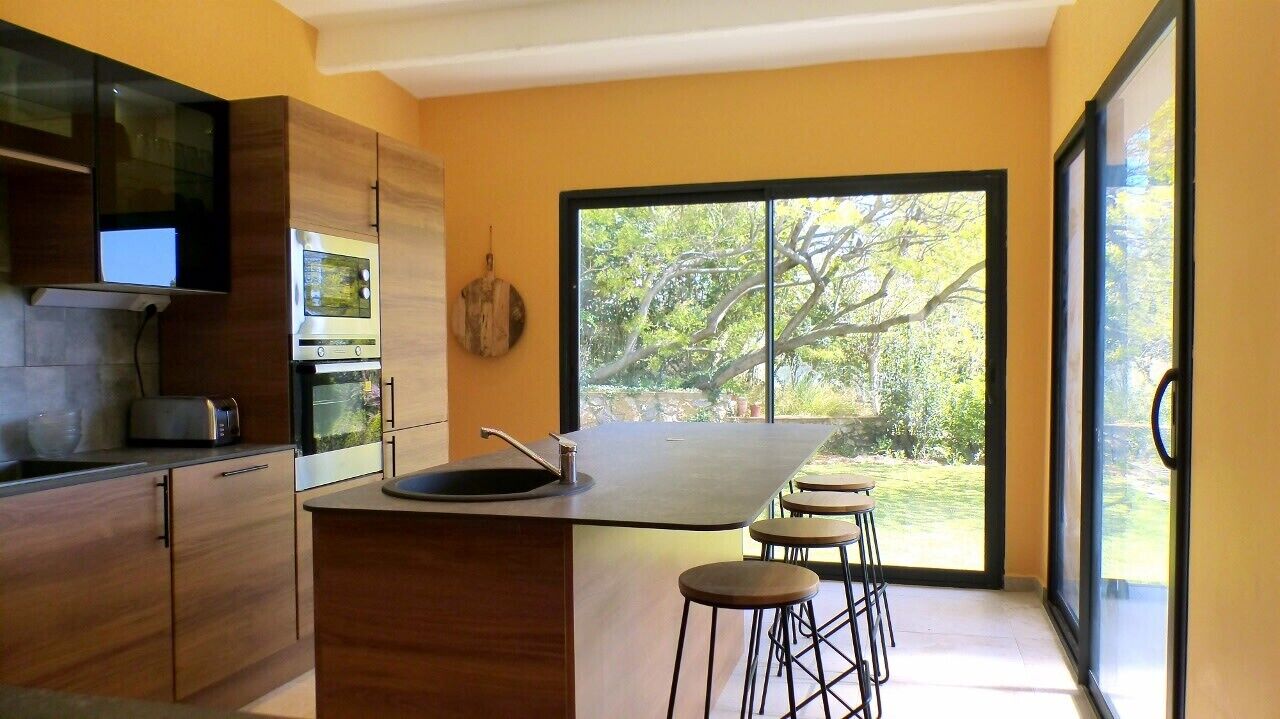 Bright house with garden and private pool