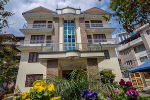 Facciata della struttura