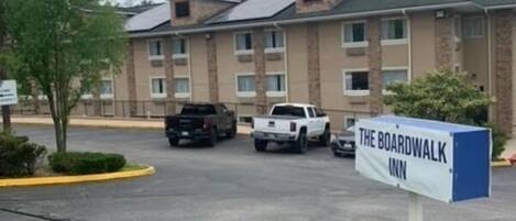 Voorkant van accommodatie