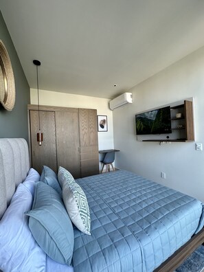 Studio panoramique | Literie de qualité, couette en duvet, accès au Wi-Fi (inclus)