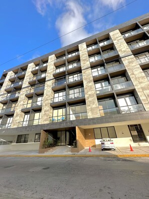 Facciata della struttura