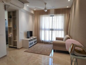 Living area - 1BHK Hiranandani Powai (Ocean Heights)