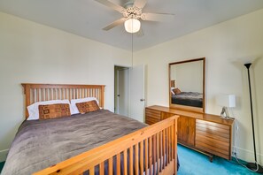 2 habitaciones, tabla de planchar con plancha, wifi y ropa de cama 
