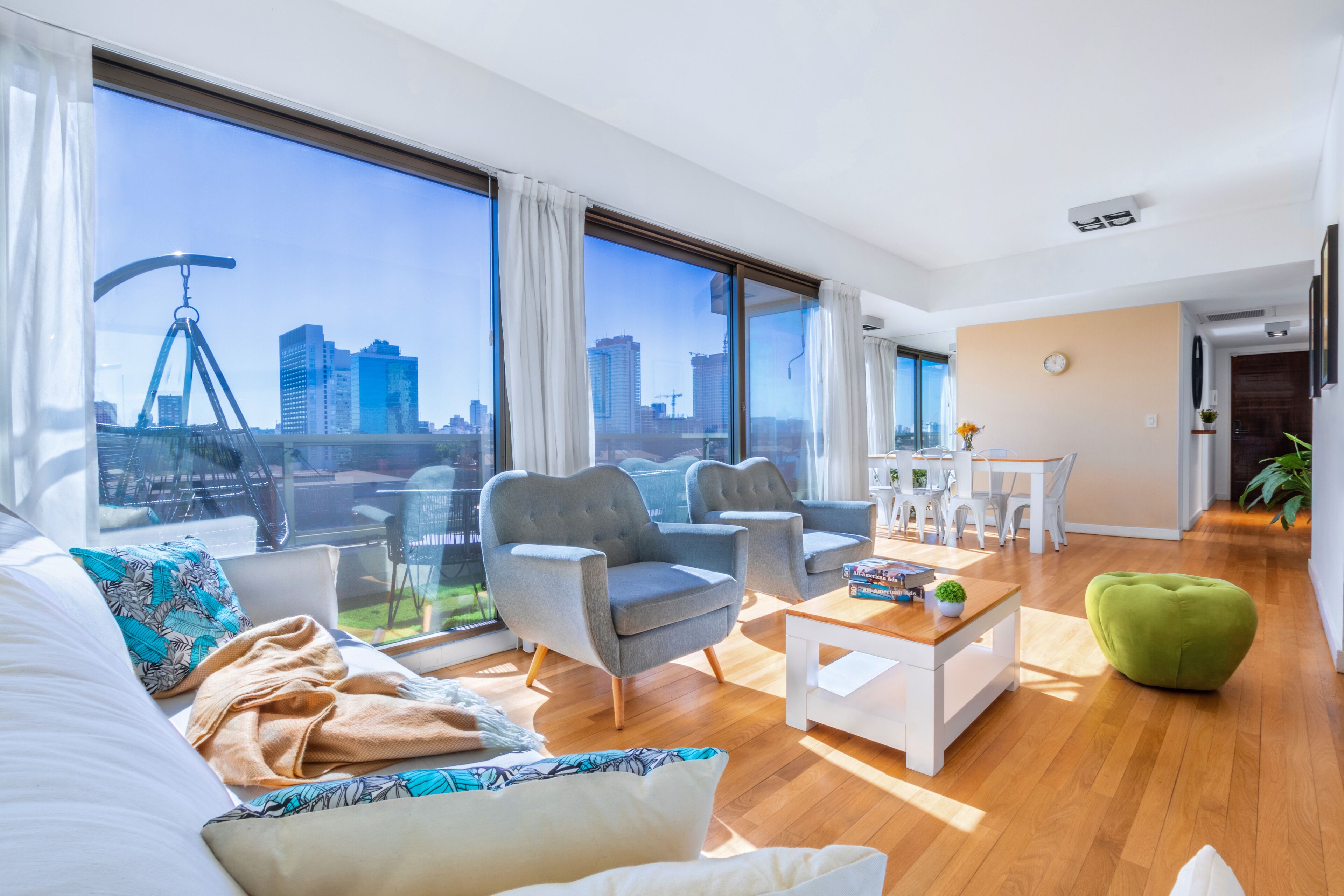 Penthouse | Wohnbereich | 40-Zoll-Smart-TV mit Digitalempfang, Fernseher, Netflix