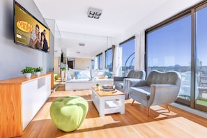 Penthouse | Living area - Luxury Apartments in Puerto Madero (Buenos Aires)
