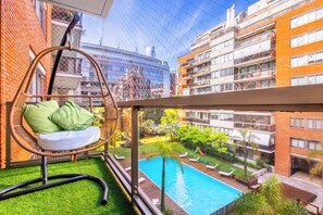 Appartement, 2 slaapkamers | Terras
