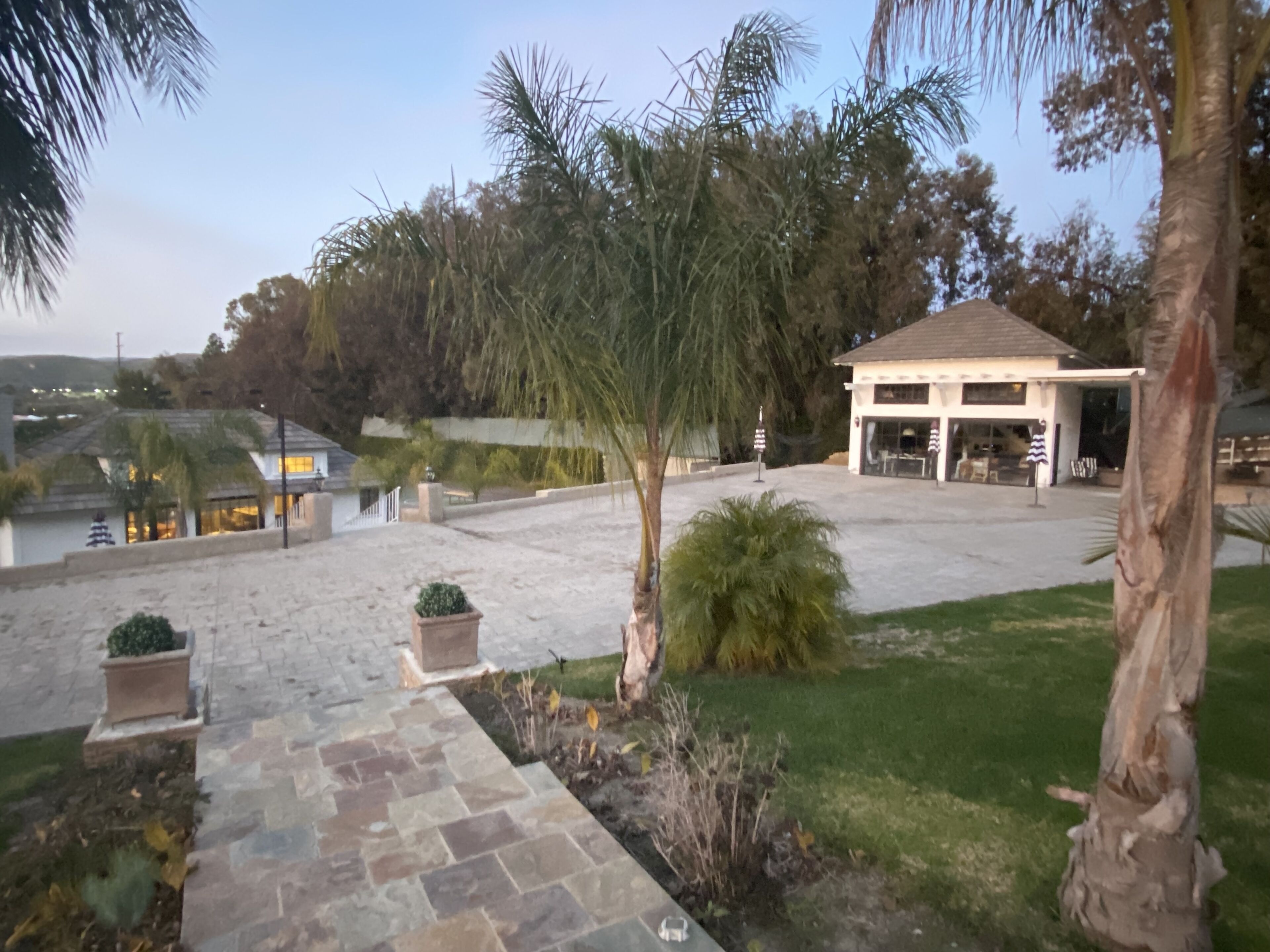 Enceinte de l’hébergement