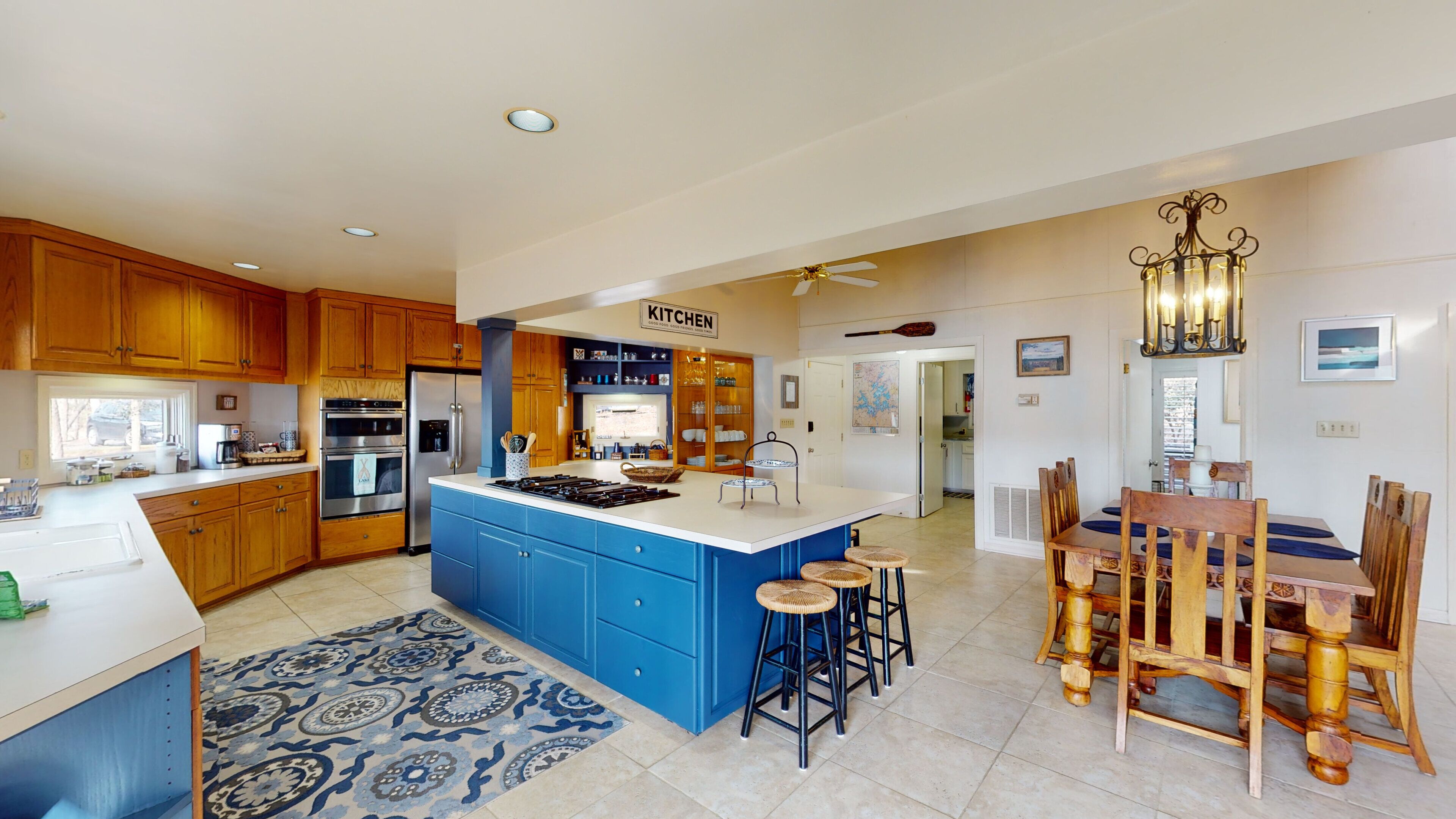 Welcome to Fort Hatchett.  Rent half the home for a smaller group.