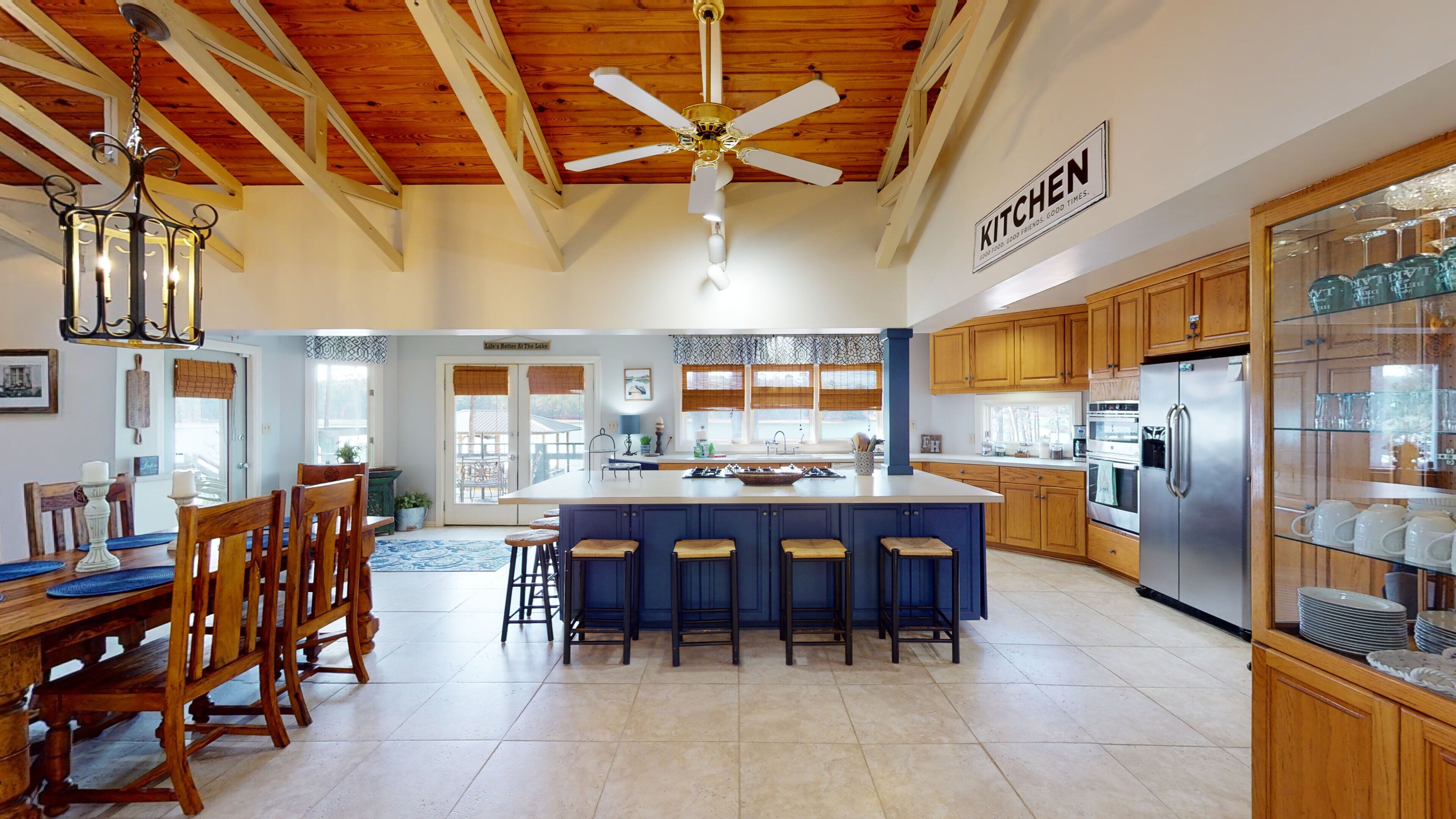 Welcome to Fort Hatchett.  Rent half the home for a smaller group.