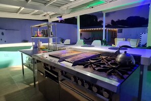 Terrace/patio - Cozy Villa with big  pool and absolute privacy (Willemstad)