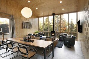 Dining - Scandinavian Chalet with Sauna in Lutsen - Blue (Lutsen)