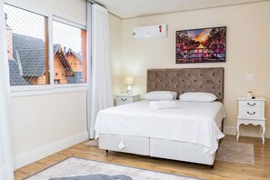 2 bedrooms, blackout curtains, free WiFi, bed sheets