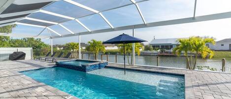 Außenpool, beheizter Pool