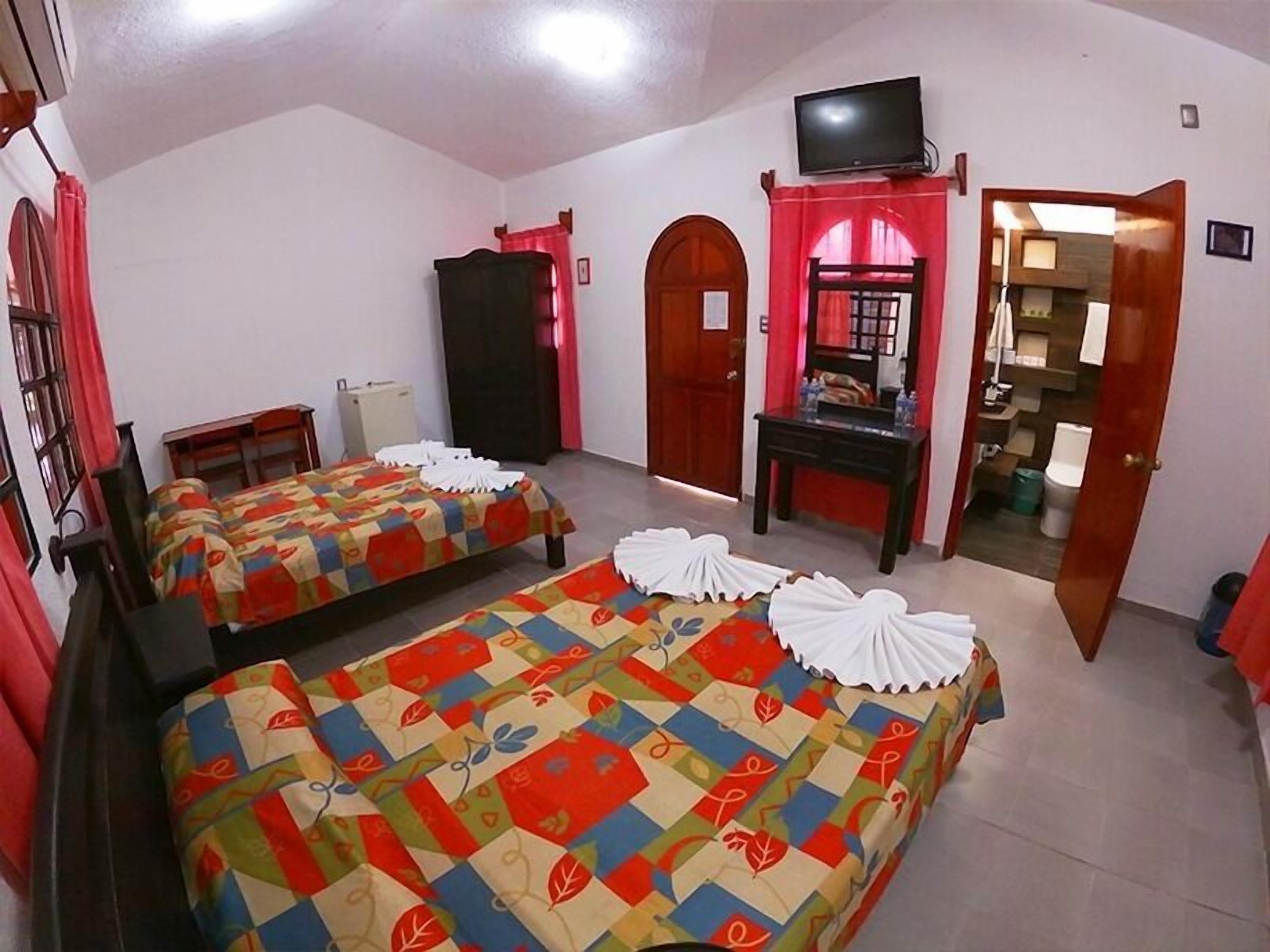 Standard Double Room, 2 Double Beds | Hypo-allergenic bedding, individually furnished, desk, laptop workspace