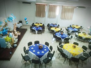 Reception hall