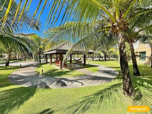 Overnatningsstedets område