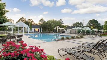 Indoor pool, outdoor pool