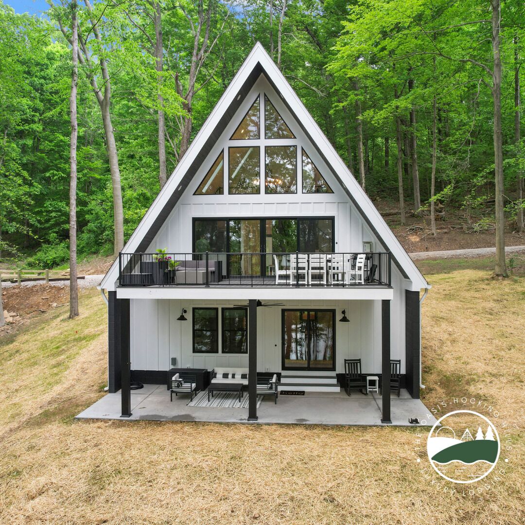 Lakeview A-Frame Oasis in Hocking Hills - Sleeps 15!