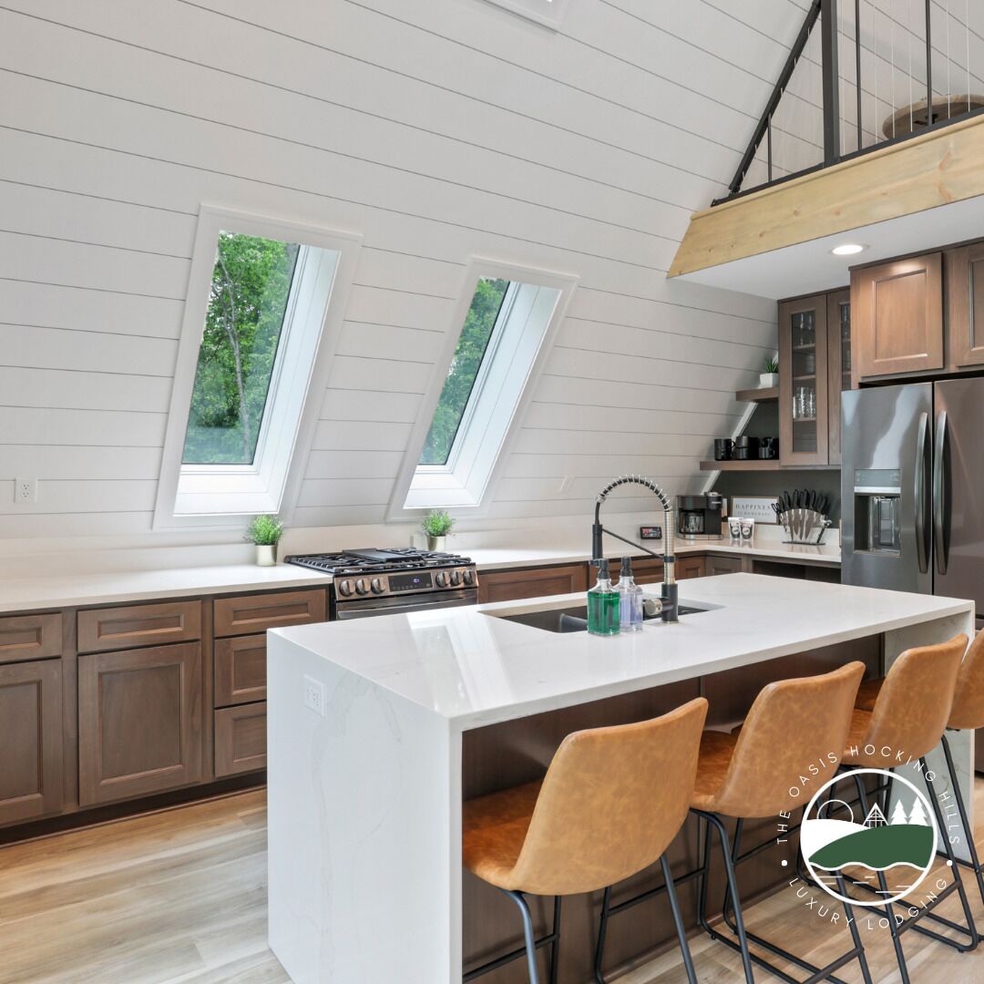 Lakeview A-Frame Oasis in Hocking Hills - Sleeps 15!