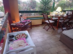 Udendørs spisemuligheder