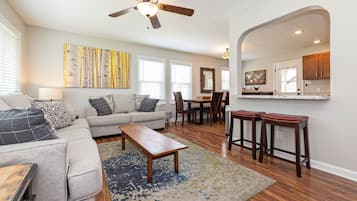 Smart TV, books, video library