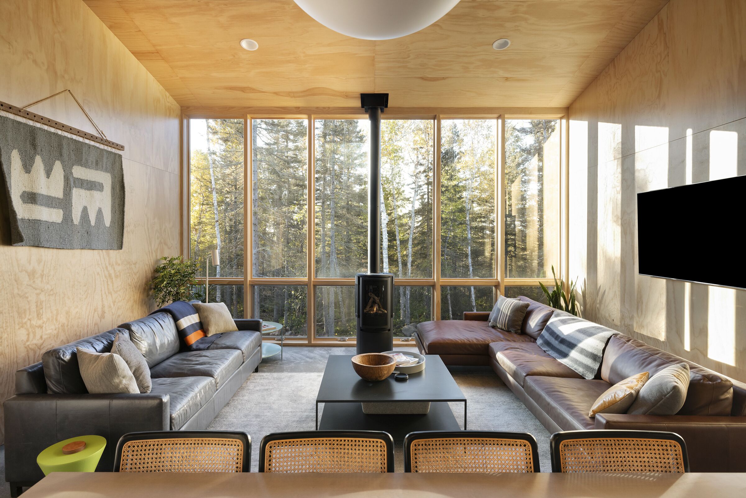 Scandinavian Chalet with Sauna Lutsen - Green