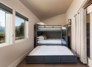 5 bedrooms, iron/ironing board, travel cot, free WiFi