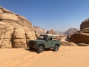 Land view from property - rum road camp (Wadi Rum)