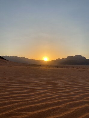 Land view from property - rum road camp (Wadi Rum)